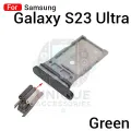Samsung Galaxy S23 Ultra Sim Tray Micro SD Card Slot with Sim Ejector Pin Replacement Parts.