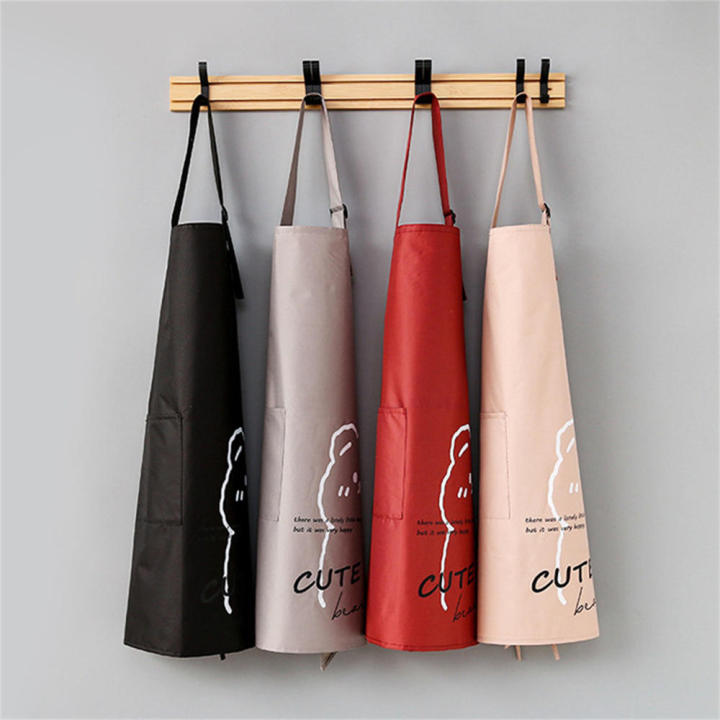 Apron%20Waterproof%20Oilproof%20Can%20Wipe%20Hands%20Kitchen%20Work%20Clothes%20Home%20Cooking%20Cleaning%20Men%20Women%20Universal%20Sleeveless%20Apron%20-%20Image%203