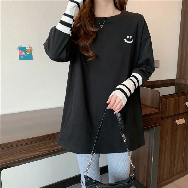 Embroidered%20Long%20SleeveTT-shirt%20Bottoming%20Shirt%20for%20Women%20Spring%20Autumn%20Winter2023New%20Loose%20Slimming%20Large%20Size%20Design%20Blouse%20Trendy%20-%20Image%206