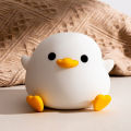 Led Light Rechargeable Cartoon Duck Night Lamp Touch Sensor Eye-friendly Bedside Light Duck Night Light.