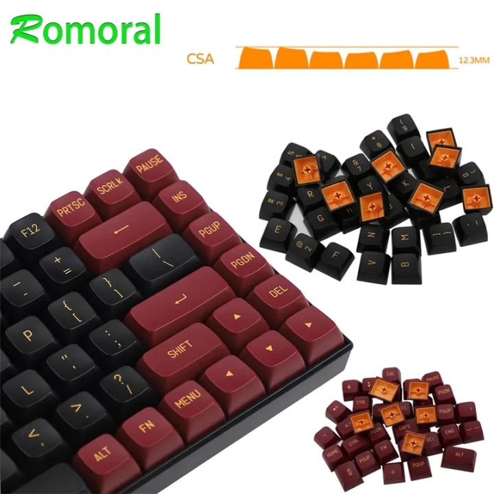 PBT Keycap 149 Keys CSA Profile Double Shot Keycaps for MX Keyboard 104 87 61 Melody 96 KBD75 ID80 GK64 SP84