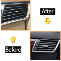 10X for Mercedes Benz Front Left Right Air Vent Tabs, Front Row Air Grille Tabs Clip for W166 Ml Gle Class X166.
