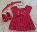 Crochet dress. 