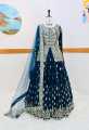 Readymade Georgette Embroidered Party Dress -22. 