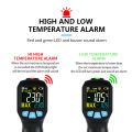 MESTEK -50-800 Degree Digital Infrared Thermometer Humidity Meter Thermometro Hygrometer Temperature Laser Gun Pyrometer.