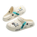 Cave shoes men wear outside the summer for couples cute home home indoor non-slip sandals for male students. 
