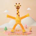 Toy Giraffe Animal Large Pack LED Light up Pop Tubes Pop Pipes Sensory Toys for Kids-1PCS. 