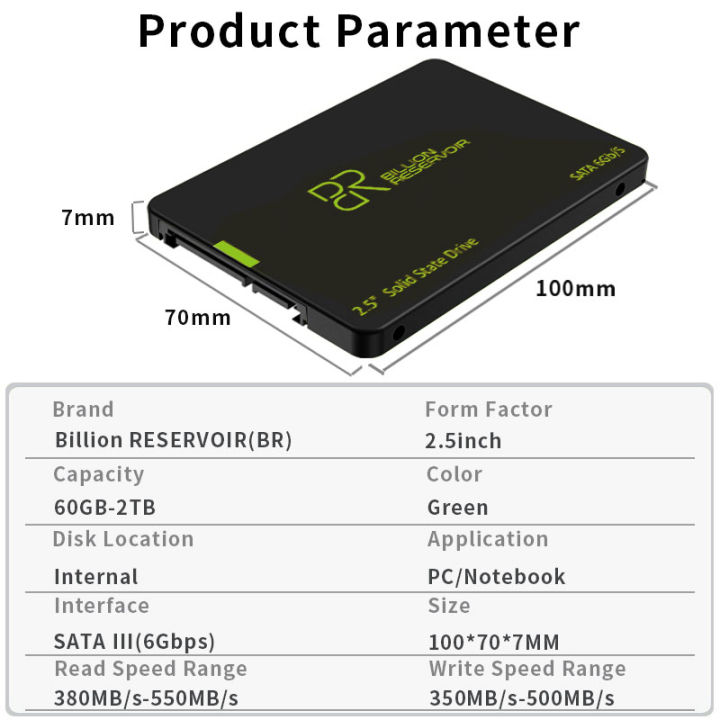 Billion%20Reservoir%20J11%20BR%20256GB%20SSD%20Solid%20State%20Drive%202.5"%20SATA3%20256%20GB%20Internal%20Hard%20Drive%20Disk%202.5%20SATA3%20SSD%20%20256%20GB%20SSD%20-%20Image%203
