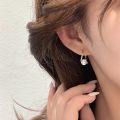 2021 New Simple Single Zirconia Earrings For Women Girls Korean Style Delicate Chic Jewelry Earings Wholesale. 