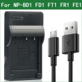 Lanfulang USB Battery Charger for Sony DSC-T5 DSC-T9 DSC-T10 DSC-T11 DSC-T33 DSC-P100 DSC-P120 DSC-P150 DSC-P200 DSC-T30. 