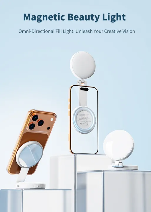 Mobilife%20Magnetic%20LED%20Selfie%20Light%20for%20iPhone%20&%20Android,%20Rechargeable%20Portable%20Fill%20Light%20for%20Video%20Call,%20Live%20Streaming%20&%20Content%20Creation%20-%20Image%205