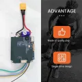 For Electric Skateboard Single Drive Belt Motor Controller Set Longboard ESC Scooter Mainboard with Remote Control Accessories. 