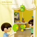 Hanging Hanging Ping Pong Recreational Toy Hand Eye Coordination Indoor Table Tennis Game Ping Pong Ball Trainer for Kids Child. 