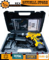 HW 12V DOUBLE BATTERY CORDLESS DRILL MACHINE WITH 13PCS HSS DRILL BIT SET AND 4PC SCREWBIT.. 