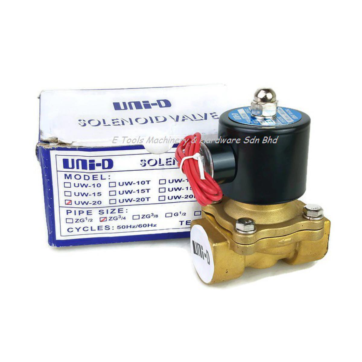 UNI-D Solenoid Valve 3/4″