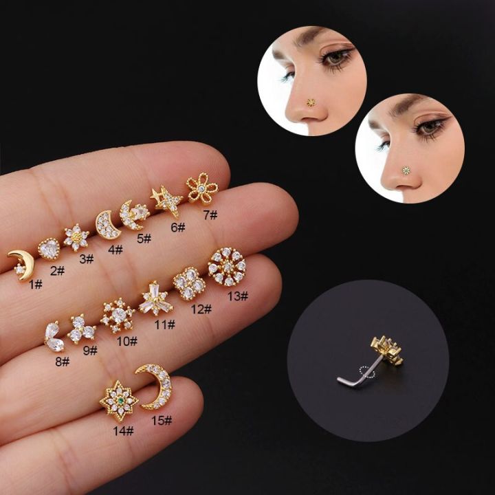 Stainless%20Steel%20Small%20Nose%20Rings%20Zircon%20Moon%20Star%20Nose%20Stud%2020G%20Body%20Piercing%20Jewelry%20For%20Women%20Men%20Gift%20-%20Image%202