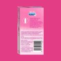 Durex Extra Thin Bubblegum Flavoured Condoms - 10 Pcs Pack (Made in India). 