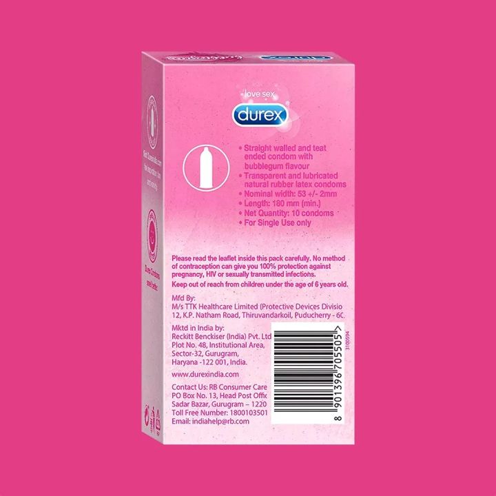Durex%20Extra%20Thin%20Bubblegum%20Flavoured%20Condoms%20-%2010%20Pcs%20Pack%20(Made%20in%20India)%20-%20Image%204