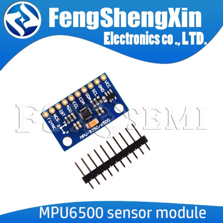 IIC I2C SPI MPU6500 MPU-6500 6-Axis Gyroscope Accelerometer Sensor Module Replace MPU6050 For Arduino With Pins GY-6500