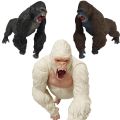 【100%-New】 Skull Island Kong Action Figure Monster 17.5cm Gorilla Model Toys Soft Boy Doll Ornaments Orangutan. 