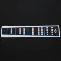 1 Piece Violin Finger Guide /Fingerboard Sticker Fret Guide Label Finger Chart for Size 4/4 & 4 Piece Violin Parts Violin-Bridge-5Pc-4/4 Maple Bridge Violin Parts - Black & Wood color. 