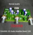 NORMAL CAPACITORS TDA2009A TDA-2009 TDA 2009 Amplifiers Board 12W Speakers DC 8-28V Power Supply Audio Amplifiers Circuit . 