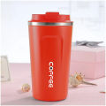 Coffee Cup Portable 510Ml Double Wall 304 Stainless Steel Thermal Flask Vacuum Warmer Leak-Proof Coffee Mug Insulated Travel Mug/Cup with Lid. 