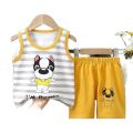 Boys summer megi cartoon dress colorful set.