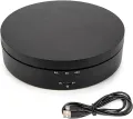 3 in 1 360 Degree Electric Turntable with Remote Control Rotating Display Photography Turntable. 