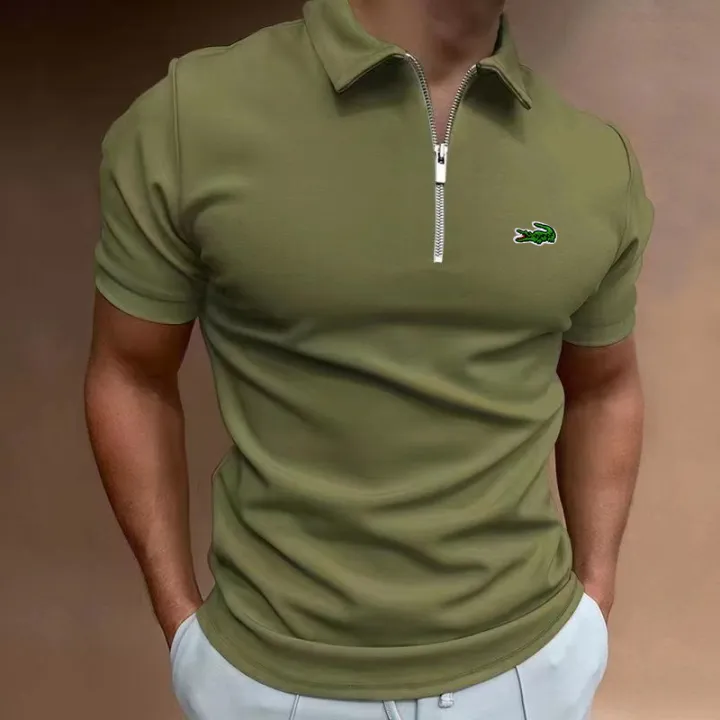 2024%20Summer%20Hot%20selling%20Men's%20Polo%20Shirt%20Short%20sleeved%20Lapel%20Zipper%20Polo%20Shirt%20Casual%20Street%20Wear%20Summer%20Men's%20Shirt%20European%20Si%20-%20Image%206