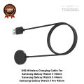 Samsung Galaxy Watch5 40mm 44mm 5 Pro 45mm Wireless Charging Cable High Quality USB Wireless Charging Dock Bracelet Charger For Samsung Galaxy Watch5 40mm 44mm 5 Pro 45mm Smart Watch.