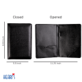 "Restaurant Bill Folder – PU Leather Check Presenter with Card & Cash Pocket" [Restaurant Bill Folder]. 
