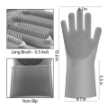 Progressive - High Quality Silicone Dish Washing Kitchen Hand Gloves - sara collection zone.