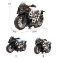 【Toy life hall】Alloy Pull Cross-country Motorcycle Simulation Model Vehicle Toy.