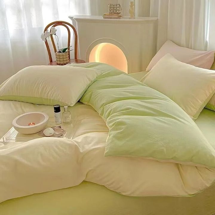 Ins%20Two-sided%20Solid%20Color%20Bedding%20Set%20Flat%20Bed%20Sheet%20Duvet%20Cover%20Single%20Double%20Full%20Queen%20King%20Bedclothes%20Ins%20Pure%20Bedroom%20Linen%20-%20Image%207