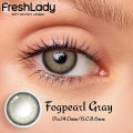 Freshlady Fog Pearl Gray Color Contact Lenses 14.0mm | Gray Eye Lens for Women & Men | Natural Looking Soft Contact Lens | Fashion Lens | 1 Pair. Fog Pearl Series Contact Lens. #fogpearlgray. 