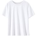 Street Fashion Women's T-shirt White Classic Daisy 3D Pattern Printing T-shirt Top O-neck Ladies Youth Commuter All-match Top. 