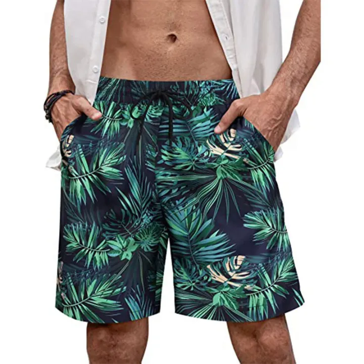 Hawaii%20beach%20shorts%20for%20men%20casual%20short%20pants%203D%20printed%20flower%20elastic%20waist%20board%20shorts%20pant%20swimsuit%20homme%202023%20swim%20trunks%20-%20Image%205