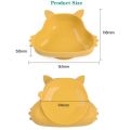 Food Grade Children Silicone Bowl Strong Suction Cup Bowl Cartoon Silicone Bowl Anti-fall Bowls Baby Eating Training Dinnerware. 