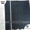 Black Chador for men | 6 Feet long Black Chador Black Shawls for man [1]. 