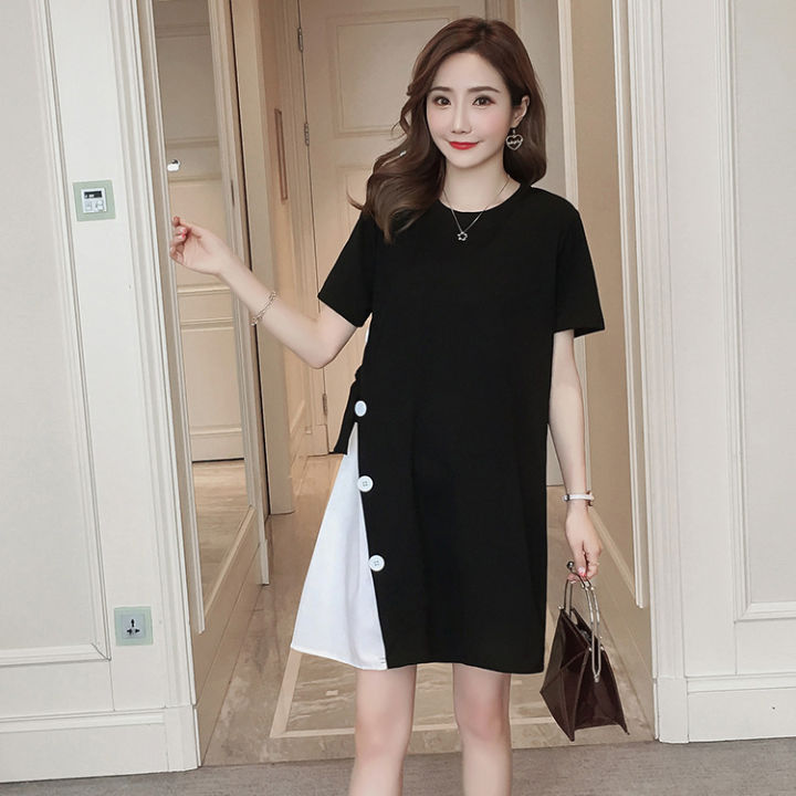 Maternity%20Spring%20Summer%20Dress%20Dress%20Foreigner%20Summer%20Skirt%20Tide%20Summer%20Small%20Fresh%202023%20Midi%20Maternity%20Dress%20Summer%20-%20Image%207