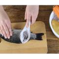 Fish Clean Scales with Cover fish scaler scraper remover fish skin brush scraping fishing. 