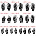 1 Pairs Henna Tattoo Stencil Temporary Hand Tattoo Body Art Sticker Template Indian Wedding Painting Henna Kit Tool Amour zii. 