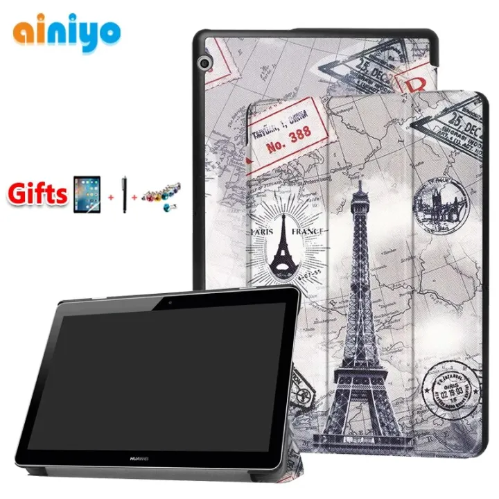 Case%20For%20Huawei%20MediaPad%20T3%2010%20AGS-L09%20AGS-L03%209.6%20inch%20Cover%20Tablet%20for%20Honor%20Play%20Pad%202%209.6%20Slim%20Flip%20PU%20Case+Film+Pen%20-%20Image%203