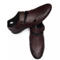 Top Saling Men's Stylish Faux Leather Sandal-Chocolate. 