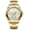 Men Watch Waterproof Sport Wristwatch for Men Stainless Steel Business Quartz Watch Fully Automatic. 