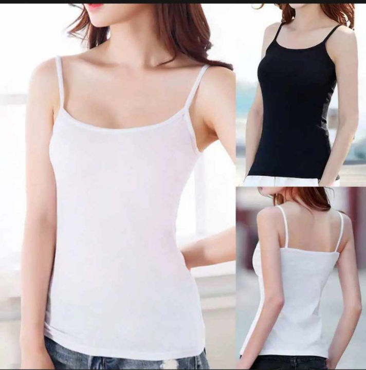 2%20Pcs%20Ladies%20Inner%20tops%20For%20All%20Season%20Use%20Cotton%20Camisole%20Tank%20Tops%20semis%20color%20-Black%20&%20White%20-%20Image%203