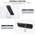 New Phone case Vivo Y28 4G Back cover matte Invisible Hard Bracket Slim Back cover PU Leather Phone casing +Universal Kickstand.