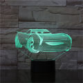 Cartoon 3D LED Night Light for Children Cars Lighting 3D Lamp Bedroom Decoration Nights Lamp Xmas Gifts.