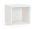 1 Tier Modular Open Cubby Storage Shelf, 12x12"Sturdy Bookshelf Cabinet for Living Room, Bedroom, Kitchen or Office Guest Room/ Kids Room and Multipurpose Use. 